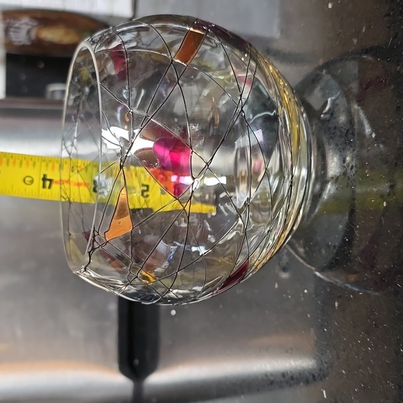 Retired. Vintage PartyLite Calypso Mosaic Candle Holder - Picture 2 of 7